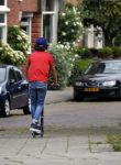 Amsterdam 23 mei 2018
Daniel de Vries op zijn step