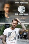Amsterdam 24 mei 2018
Dave Roelvink op zijn Piaggio MP3 motor voor zijn Bad Habbit Club Abri op de stadhouderskade.