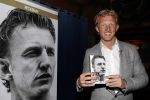 Katwijk 14 mei 2018
Boekpresentatie Dirk Kuyt in aanwezigheid van zijn kinderen en vrouw Gertrude.