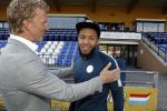 Katwijk 14 mei 2018
Boekpresentatie Dirk Kuyt in aanwezigheid van zijn kinderen en vrouw Gertrude. Dirk en Tony Vilhaena