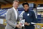 Katwijk 14 mei 2018
Boekpresentatie Dirk Kuyt in aanwezigheid van zijn kinderen en vrouw Gertrude. Dirk en Tony Vilhaena