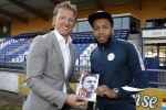 Katwijk 14 mei 2018
Boekpresentatie Dirk Kuyt in aanwezigheid van zijn kinderen en vrouw Gertrude. Dirk en Tony Vilhaena