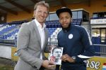 Katwijk 14 mei 2018
Boekpresentatie Dirk Kuyt in aanwezigheid van zijn kinderen en vrouw Gertrude. Dirk en Tony Vilhaena