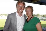 Katwijk 14 mei 2018
Boekpresentatie Dirk Kuyt in aanwezigheid van zijn kinderen en vrouw Gertrude. Dirk met zijn moeder en zussen