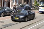 Amsterdam 29 mei 2018
Dirk Zeelenberg met kinderen in audi A5 cabrio.