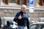 Amsterdam 25 mei 2018
Dries Roelvink op straat in Amsterdam zuid