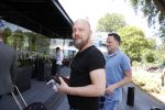 Amsterdam 28 mei 2018
Rechtszaak Patricia Paay tegen Geen Stijl en Eendevanger. Patricia kwam met haar man Robbert Hinfelaar naar de rechtbank in Amsterdam. Johan Vlemmix was ook aanwezig.