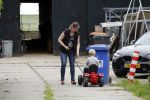 Wijdewormer 22 mei 2018
Elise Knetemann met zoontje op bezoek bij haar broer Marnix Knetemann