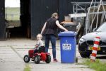 Wijdewormer 22 mei 2018
Elise Knetemann met zoontje op bezoek bij haar broer Marnix Knetemann