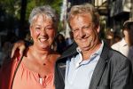 Amsterdam 7 mei 2018 
25 jaar Boom chicago in boom chicago theater. Fred de Ridder met vriendin