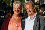 Amsterdam 7 mei 2018 
25 jaar Boom chicago in boom chicago theater. Fred de Ridder met vriendin