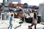 Amsterdam 31 mei 2018
Boekpresentatie Katja Schuurman ï¿½Katja was Hierï¿½ Freek v Noortwijk  op skateboard