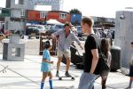 Amsterdam 31 mei 2018
Boekpresentatie Katja Schuurman ï¿½Katja was Hierï¿½ Freek v Noortwijk  op skateboard