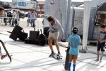 Amsterdam 31 mei 2018
Boekpresentatie Katja Schuurman ï¿½Katja was Hierï¿½ Freek v Noortwijk  op skateboard