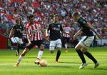 Eindhoven, 6 Mei 2018 
Laatste kompetitiewedstrijd PSV-FC Groningen, eindstand 0-0