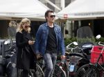 Amsterdam 10 april 2018
Gigi ravelli met haar man Roger Hodenius in Amsterdam zuid.