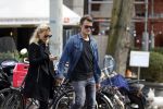 Amsterdam 10 april 2018
Gigi ravelli met haar man Roger Hodenius in Amsterdam zuid.