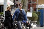 Amsterdam 10 april 2018
Gigi ravelli met haar man Roger Hodenius in Amsterdam zuid.