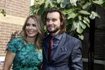 Amsterdam 7 juni 2018
Presentatie nieuwe boek Heleen v Royen in het college Hotel. Heleen met vriend Bart Meeldijk