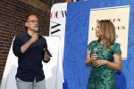 Amsterdam 7 juni 2018
Presentatie nieuwe boek Heleen v Royen in het college Hotel. Heleen met uitgever
