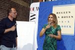 Amsterdam 7 juni 2018
Presentatie nieuwe boek Heleen v Royen in het college Hotel. Heleen met uitgever