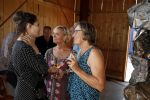 Amsterdam 31 mei 2018
Boekpresentatie Katja Schuurman â€œKatja was Hierâ€ Igone de Jongh met moeder en stiefmoeder vriend Thijs Romer
