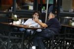 Amsterdam 31 mei 2018
Javier Guzman op terras met â€¦..