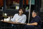Amsterdam 31 mei 2018
Javier Guzman op terras met â€¦..
