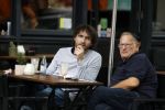 Amsterdam 31 mei 2018
Javier Guzman op terras met â€¦..