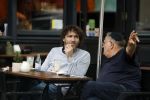Amsterdam 31 mei 2018
Javier Guzman op terras met â€¦..
