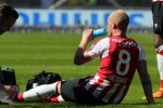 Eindhoven, 6 Mei 2018 
Laatste kompetitiewedstrijd PSV-FC Groningen, eindstand 0-0
