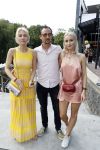 Amsterdam 7 juni 2018
Talkies terras award bij sushisamba in Amsterdam. Joseph Klibansky met vriendin en zus
