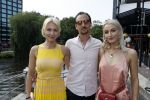 Amsterdam 7 juni 2018
Talkies terras award bij sushisamba in Amsterdam. Joseph Klibansky met vriendin en zus