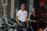 Amsterdam 23 mei 2018
Voetballer van het Nederlands elftal Karim Rekik met zijn vriendin presentatrice Dounia Rijkschroeff op de pc hooftstraat.