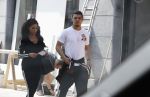 Amsterdam 23 mei 2018
Voetballer van het Nederlands elftal Karim Rekik met zijn vriendin presentatrice Dounia Rijkschroeff op de pc hooftstraat.