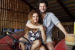 Amsterdam 31 mei 2018
Boekpresentatie Katja Schuurman â€œKatja was Hierâ€. Katja met partner/vriend Freek van Noortwijk