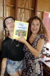 Amsterdam 31 mei 2018
Boekpresentatie Katja Schuurman â€œKatja was Hierâ€ Katja met zus Birgit