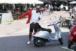 Amsterdam 7 juni 2018
Maik de Boer met zijn vespa scooter.