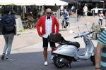 Amsterdam 7 juni 2018
Maik de Boer met zijn vespa scooter.