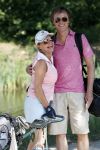 Eemnes 28 mei 2018
Golfwedstrijd ten bate van Warchild met oa Victor Reinier Toine v Peperstraten Mariska v Kolck en Frits Sissing. Kunstenaar Pim Smit maakt samen met victor Reinier een schilderij .