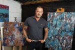 Harderwijk 1 juni 2018
Kunstenaar Martijn Poorter in zijn atelier .