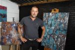 Harderwijk 1 juni 2018
Kunstenaar Martijn Poorter in zijn atelier .