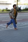 Amsterdam 5 juni 2018
Premiere Jurassic world in het amsterdam theater. Mike Libanon op blote voeten