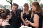 Amsterdam, 23 Augustus 2017 Premiere van Het Zwanenmeer
Nienke Romer met haar gezin en Karin Riethoven