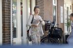Maarssen  7 mei 2018
Noortje Herelaar (zwanger ) en Barry Atsma met zijn kinderen bij verloskundige