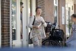 Maarssen  7 mei 2018
Noortje Herelaar (zwanger ) en Barry Atsma met zijn kinderen bij verloskundige