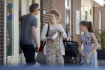 Maarssen  7 mei 2018
Noortje Herelaar (zwanger ) en Barry Atsma met zijn kinderen bij verloskundige
