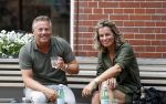 Amsterdam 29 mei 2018
Otto Klein met een kennis