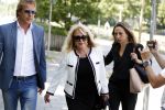 Amsterdam 28 mei 2018
Rechtszaak Patricia Paay tegen Eendevanger en Geen Stijl.nl in rechtbank van Amsterdam. Patricia kwam met haar man Robbert Hinfelaar.