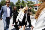 Amsterdam 28 mei 2018
Rechtszaak Patricia Paay tegen Eendevanger en Geen Stijl.nl in rechtbank van Amsterdam. Patricia kwam met haar man Robbert Hinfelaar.